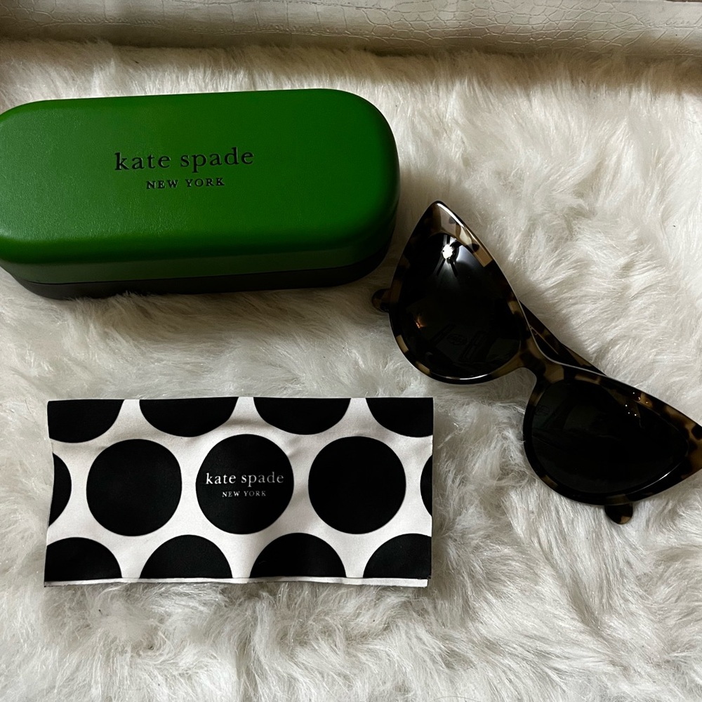 Kate Spade sunglasses animal print